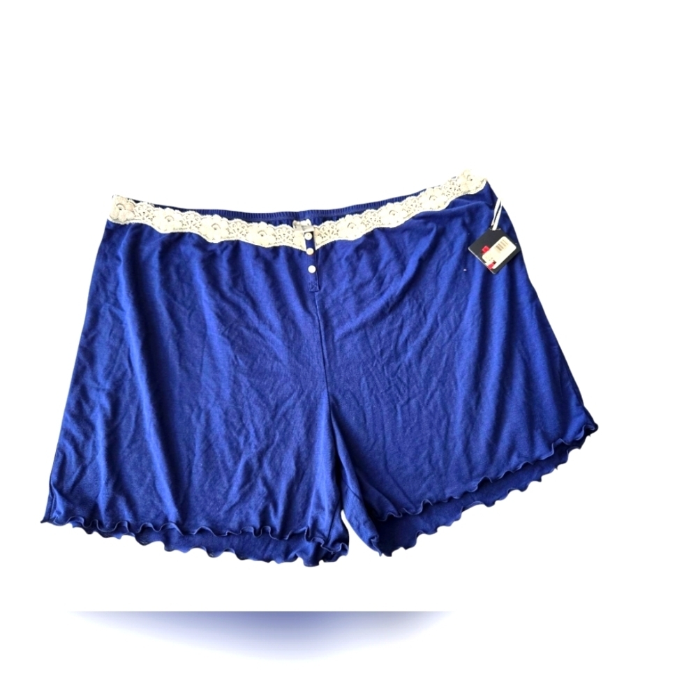 NWT Bundle Of 2 Willow Bay Women's Lace Trim Sleep Shorts Size 2xl